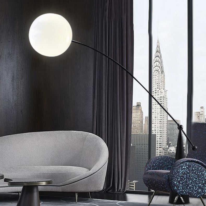 Contemporary Black Floor Lamp