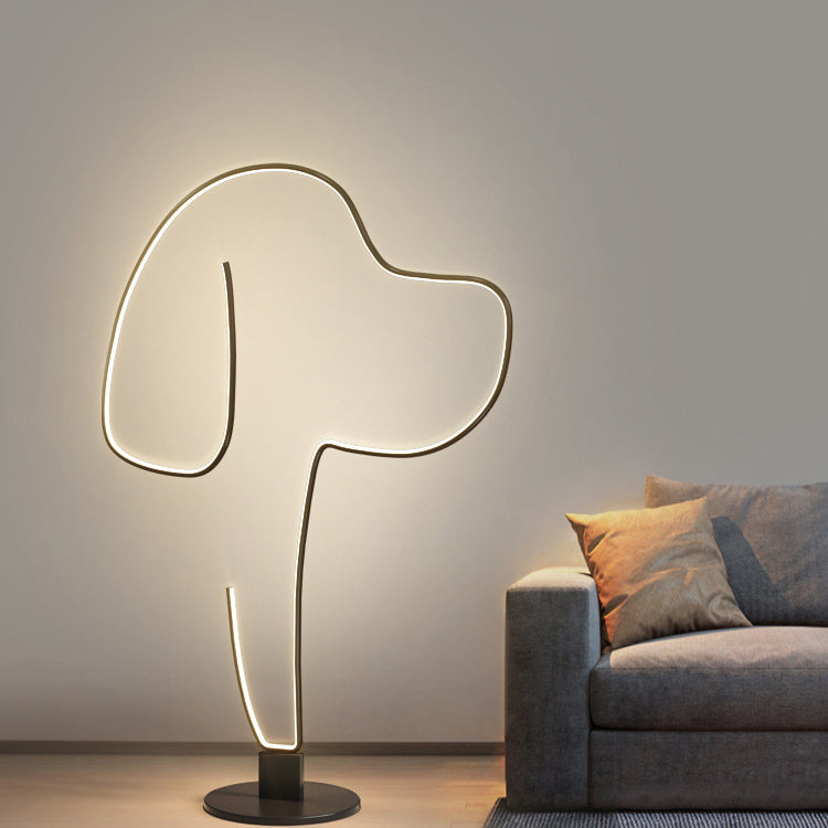 Modern Black Floor Lamp