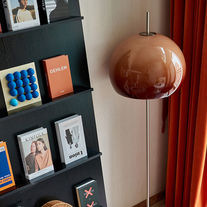 Retro Beige 2-Light Floor Lamp