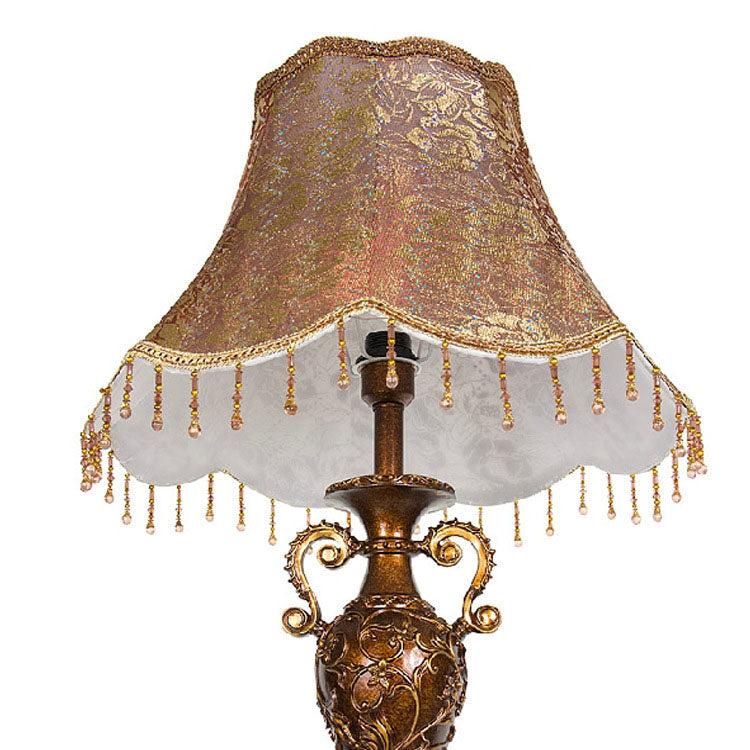 European Brown Floor Lamp