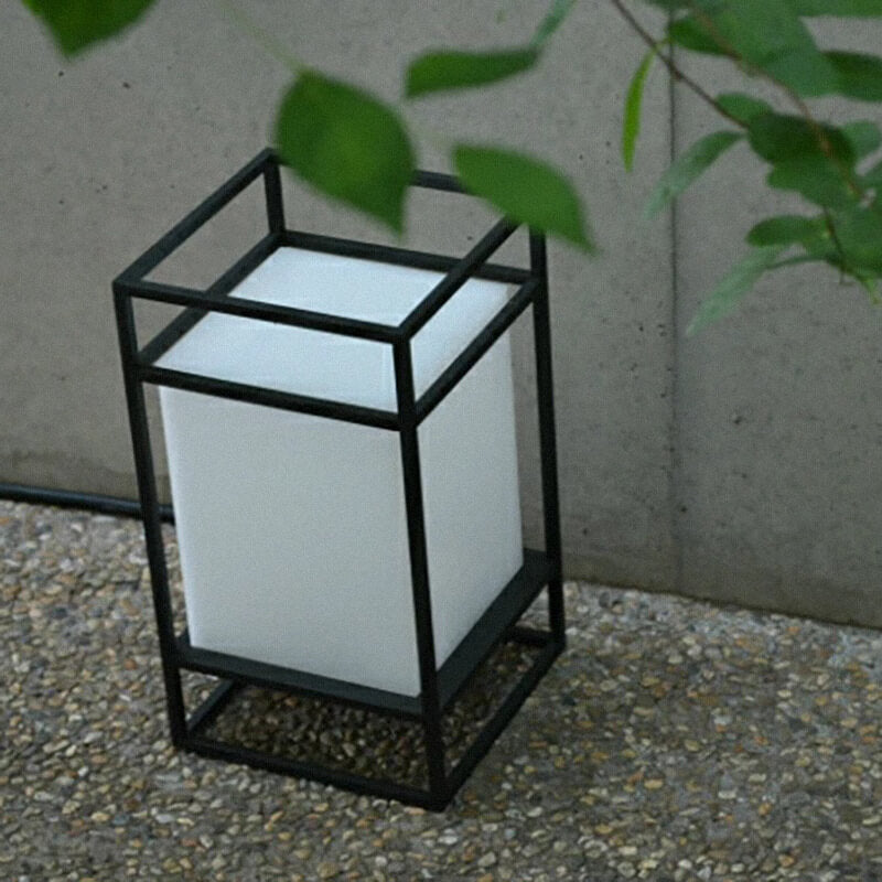 Japanese Black Floor Lamp