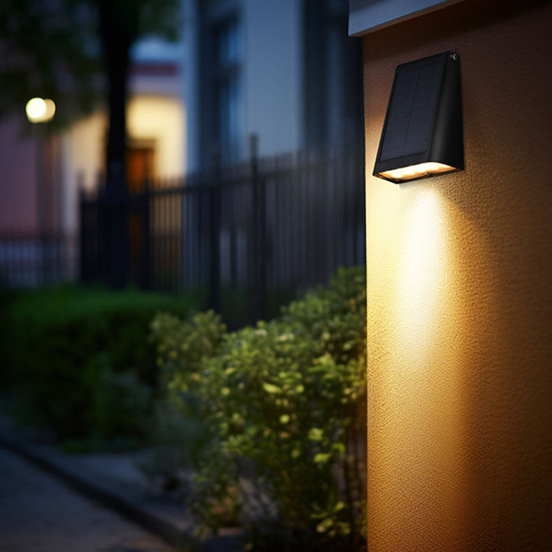 Modern Minimalist Solar Rectangular Trapezoidal Wall Sconce