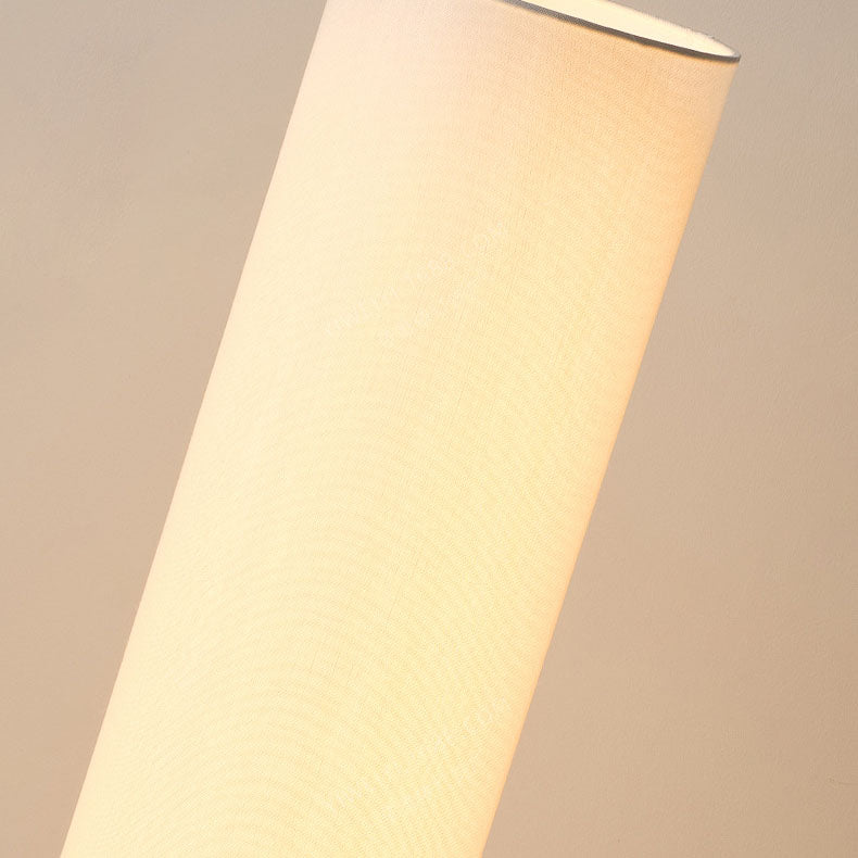 Traditional Chinese Walnut Floor Lamp