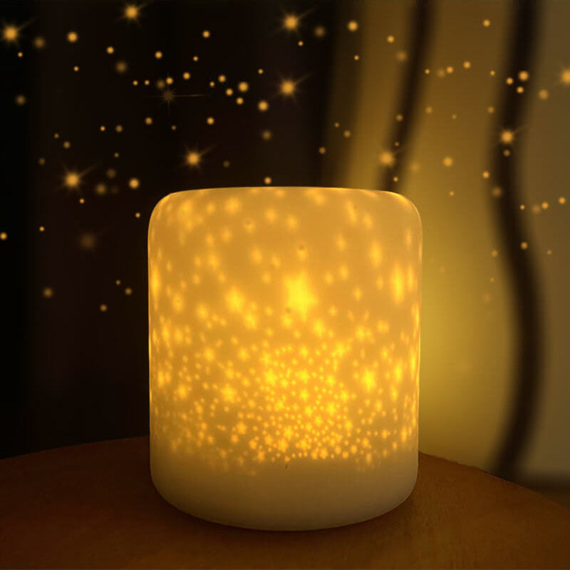 Creative Starry Silicone LED USB Charging LED Table Lamp