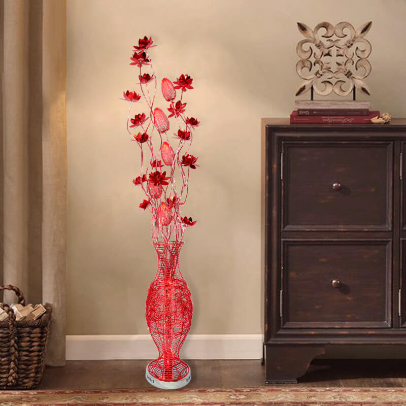 Contemporary Gold Floor Lamp