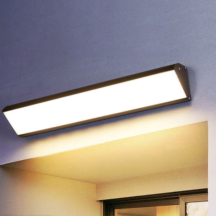 Modern Minimalist Aluminum Acrylic Waterproof Wall Sconce