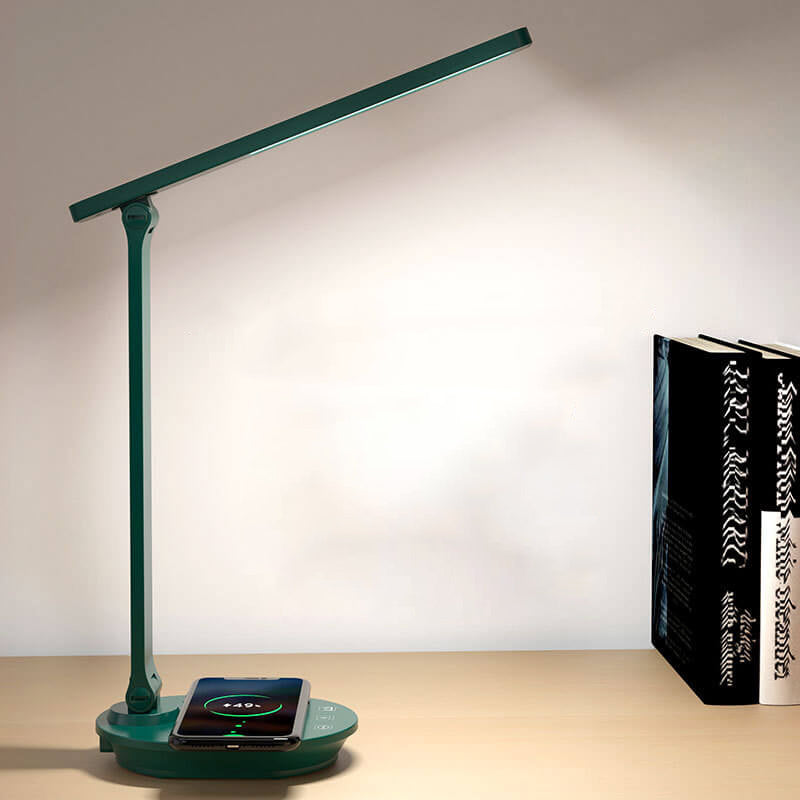 Modern Double Folding Eye Care Wireless Desk Lamp