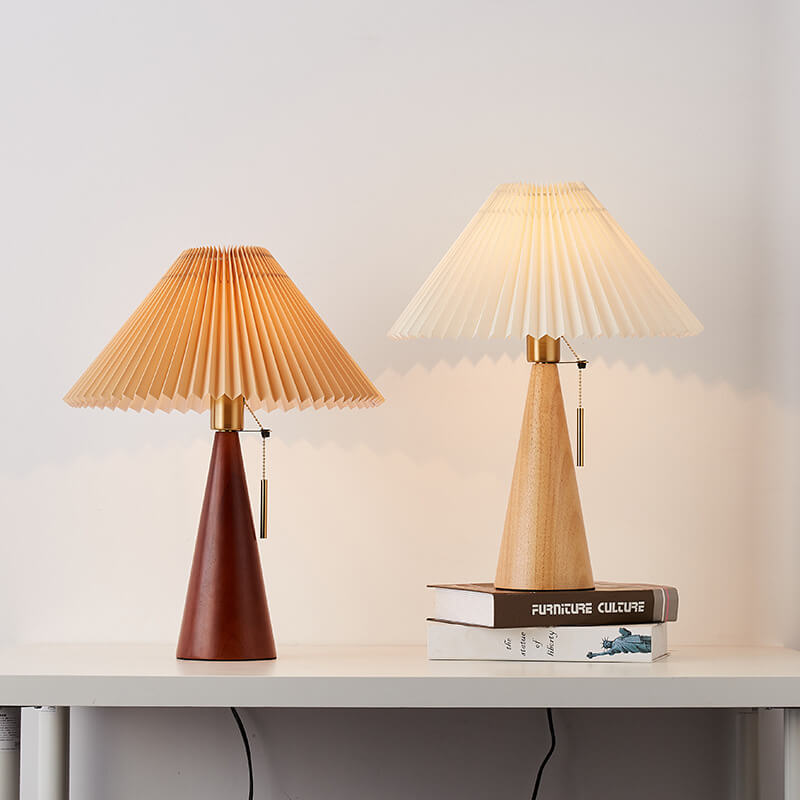 Japanese Minimalist Vintage LED Table Lamp with Table Lamp