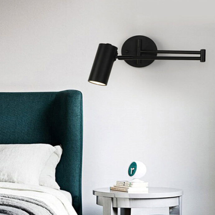 Nordic Minimalist Folding Telescopic Long Pole Wall Sconce