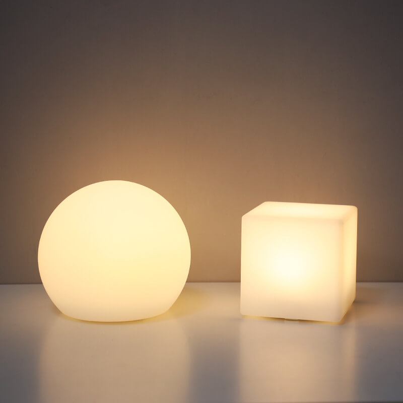 Creative Geometric PE Battery-Operated Night Night Light