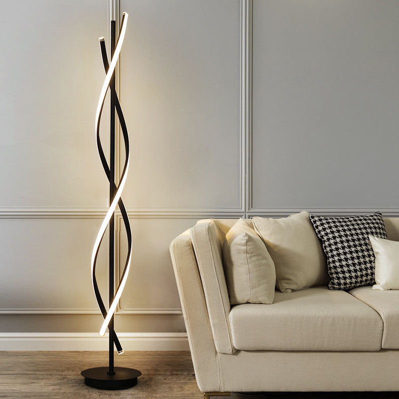 Modern Minimalist Black Floor Lamp