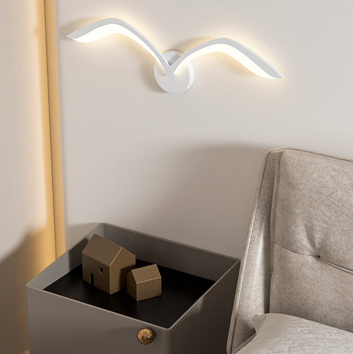 Nordic Minimalist Seagull Acrylic LED Wall Sconce