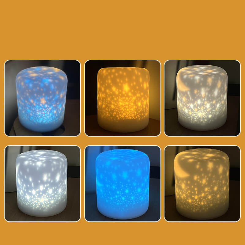 Creative Starry Silicone LED USB Charging LED Table Lamp