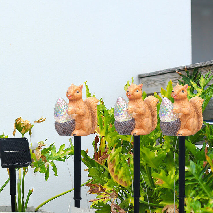 Modern Yellow Outdoor Stake Light