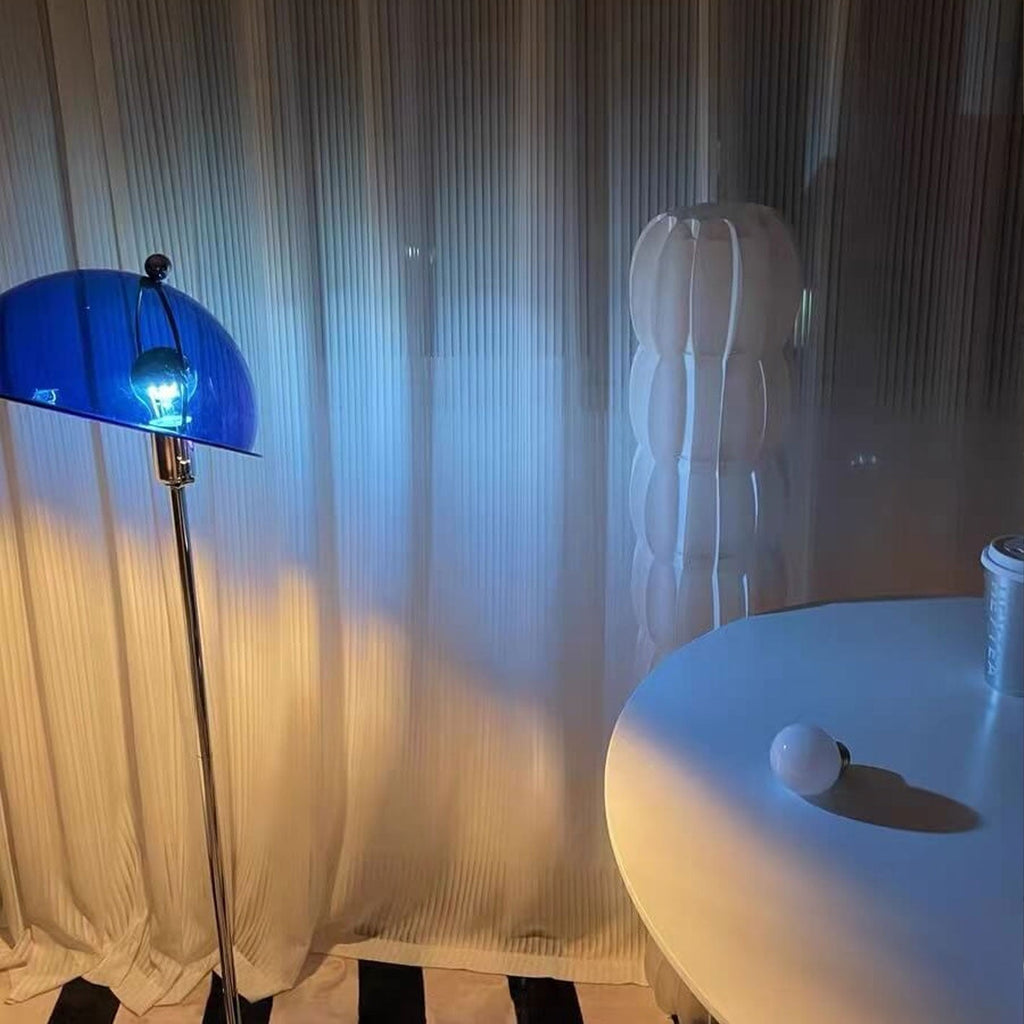 Retro Clear Glass Floor Lamp