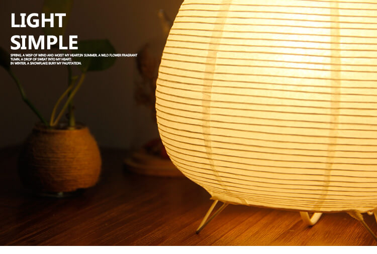 Nordic Minimalist Xuan Paper Lantern 1-Light Wall Sconce