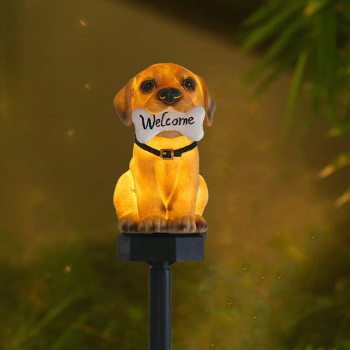 Contemporary Yellow Outdoor Stake Light