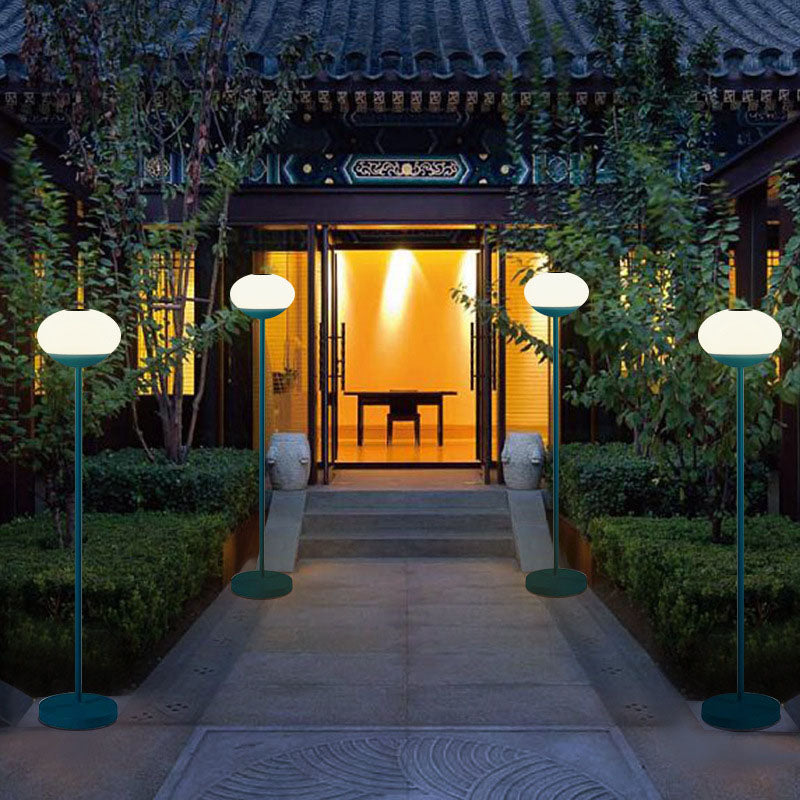 Modern Minimalist Black Outdoor Stake Light