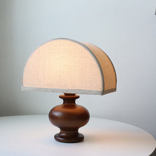 Japanese Wabi-Sabi Vintage Solid Wood Table Lamp Table Lamp