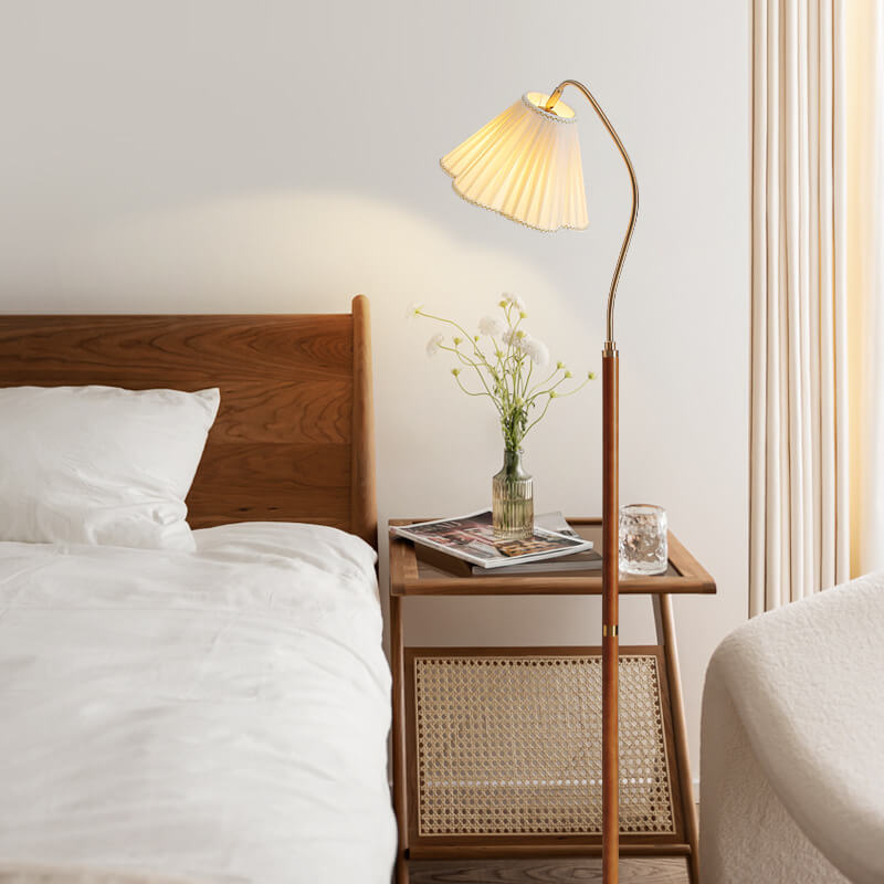 Japanese Brown Floor Lamp