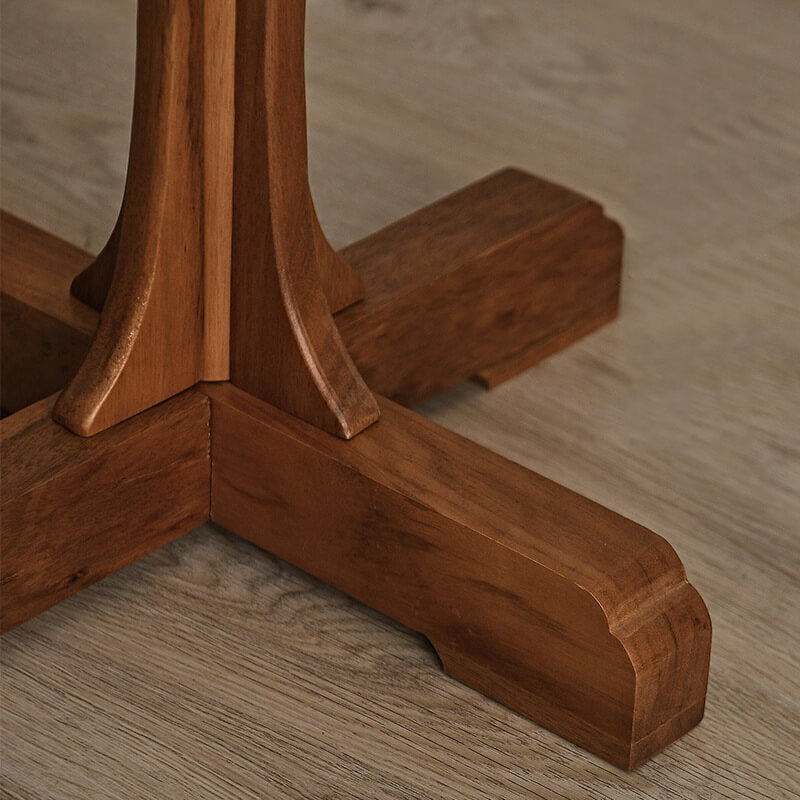 Japanese Natural Wood Floor Lamp