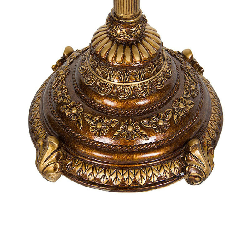 European Brown Floor Lamp