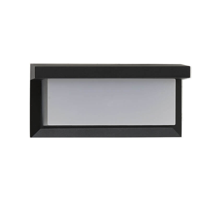 Modern Rectangular LED Sensor Outdoor Waterproof Wall Light