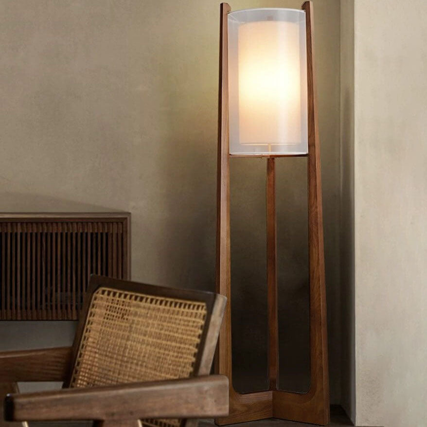 Japanese White Floor Lamp