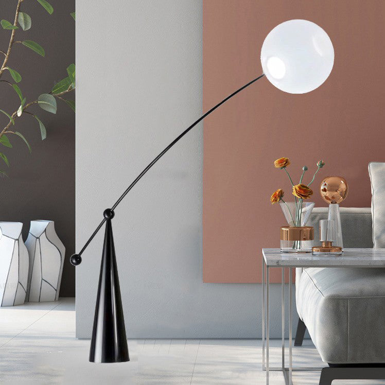 Contemporary Black Floor Lamp