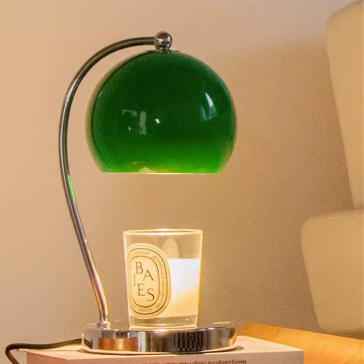 Scandinavian Iron Stainless Steel Round Ball Table Lamp