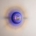 Contemporary Creative Flying Saucer Iron Acrylic Wall Sconce