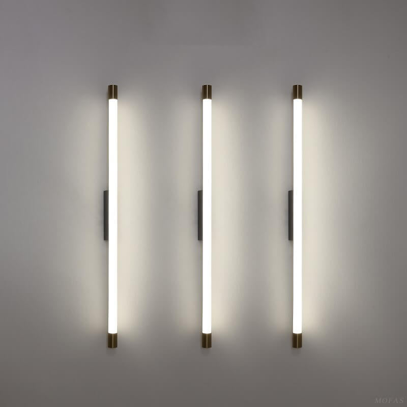Modern Minimalist Vanity Thin Tube PC LED Wall Light