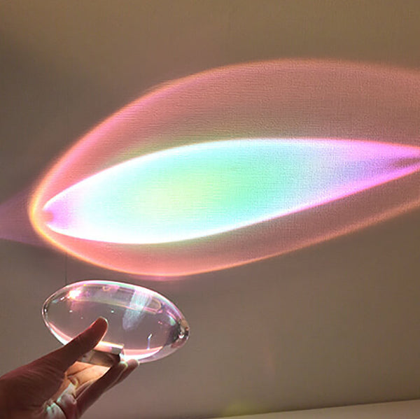 Crystal Projection Angel Eye LED Table Lamp