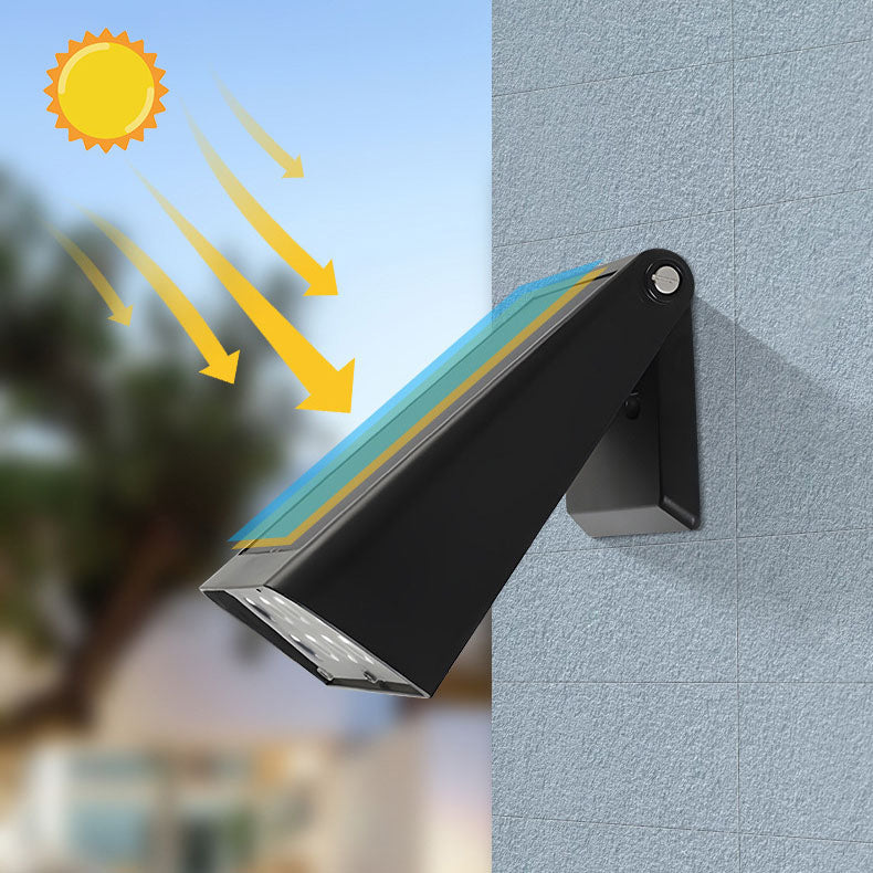 Modern Minimalist Solar Rectangular Trapezoidal Wall Sconce