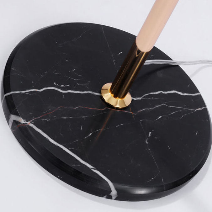 Modern Black 8-Light Floor Lamp