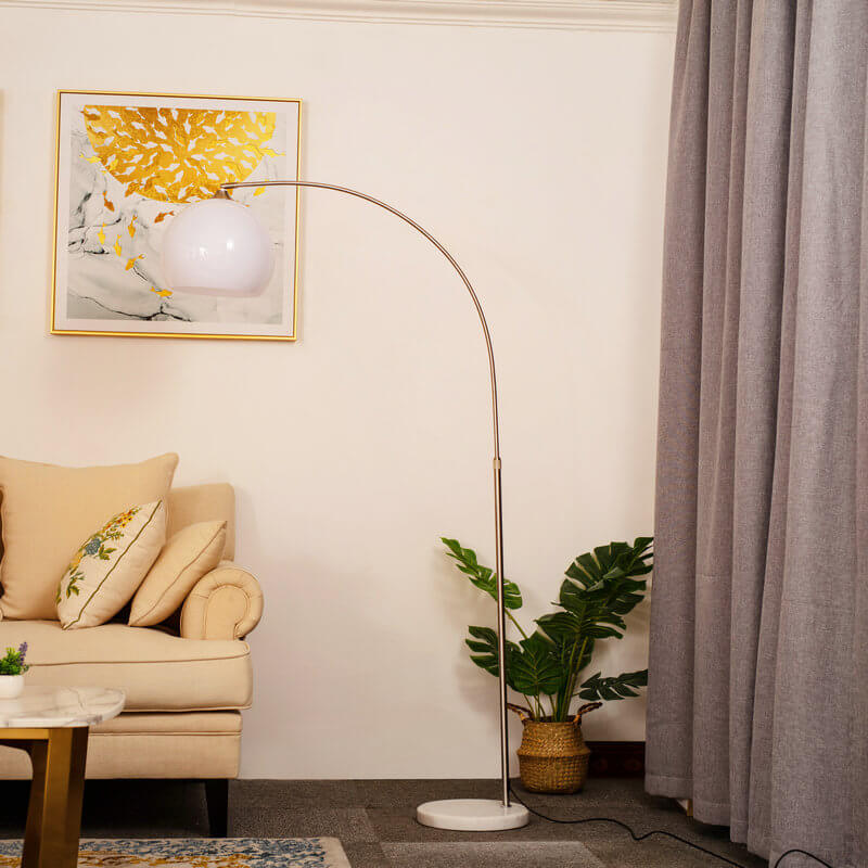 Modern White Floor Lamp