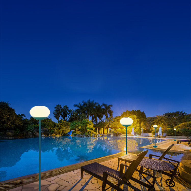 Modern Minimalist Black Outdoor Stake Light