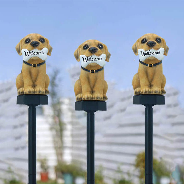 Contemporary Yellow Outdoor Stake Light