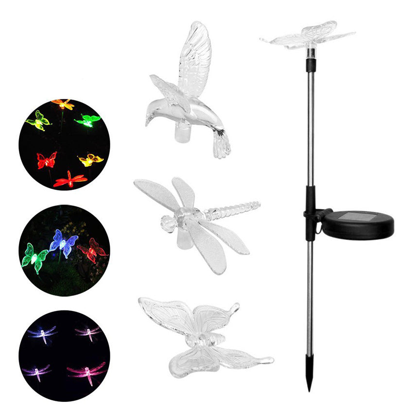 Modern Black Outdoor Stake Light