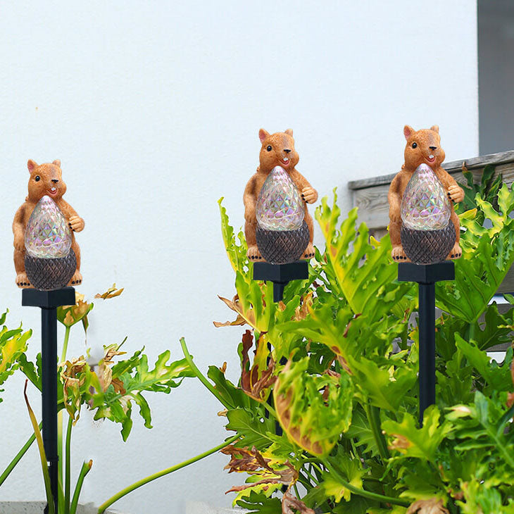 Modern Yellow Outdoor Stake Light