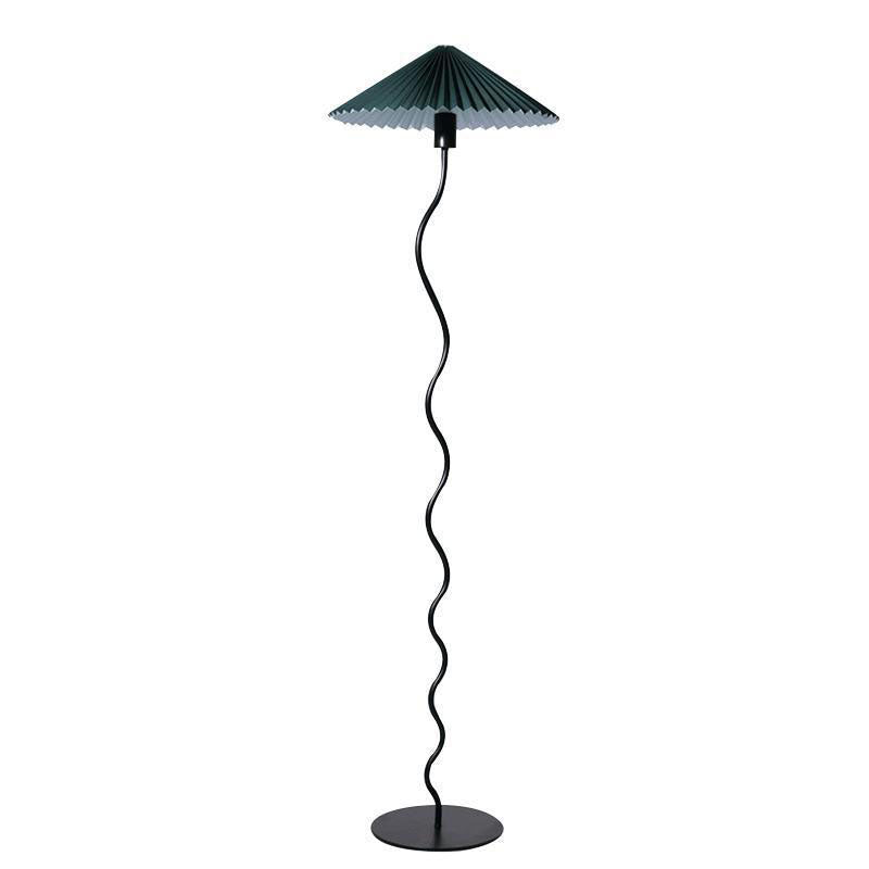 Vintage White Floor Lamp