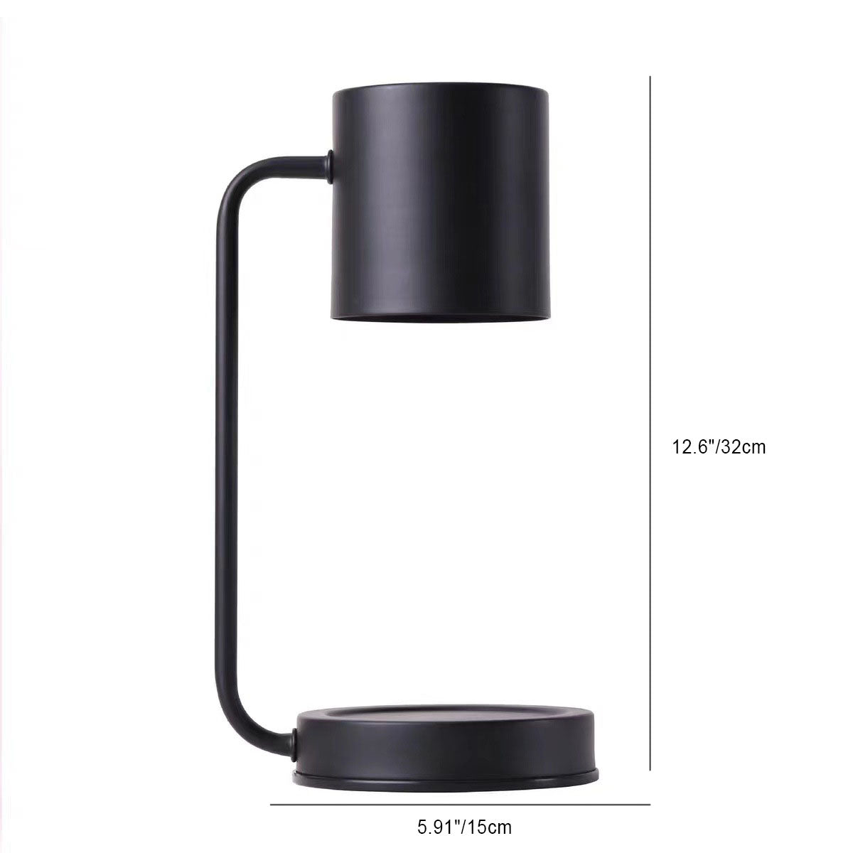 Nordic Iron Cylinder Shade 1-Light Melting Wax Table Lamp