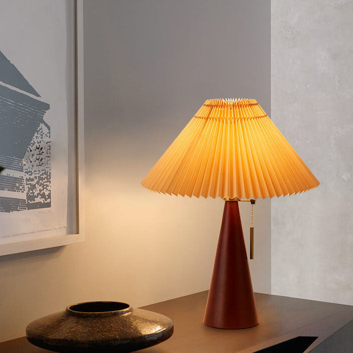 Japanese Minimalist Vintage LED Table Lamp with Table Lamp