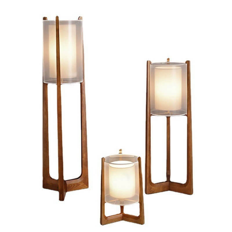 Japanese White Floor Lamp