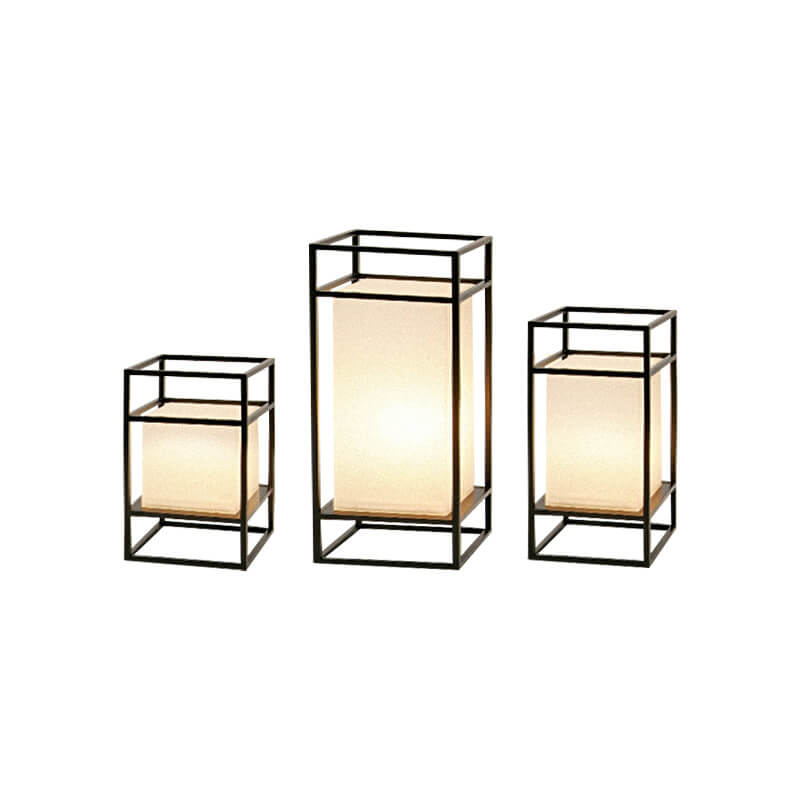 Japanese Black Floor Lamp