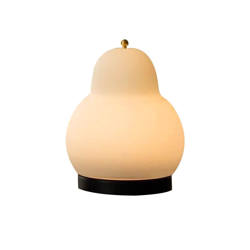 Traditional French Cream Pear Shape LED Table Lamp