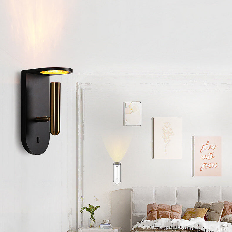 Industrial Creative Flame LED Rotatable Adjustable Wall Sconce
