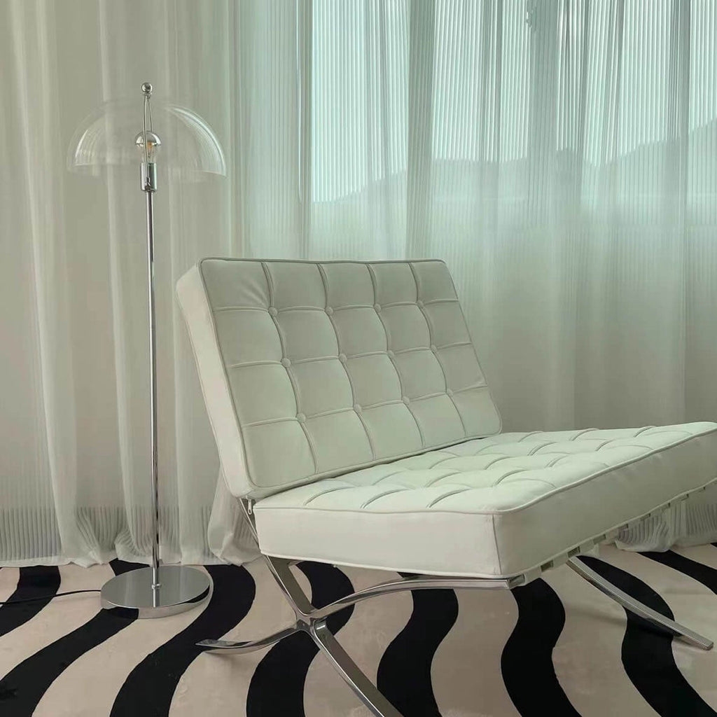 Retro Clear Glass Floor Lamp