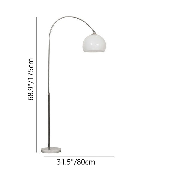 Modern White Floor Lamp