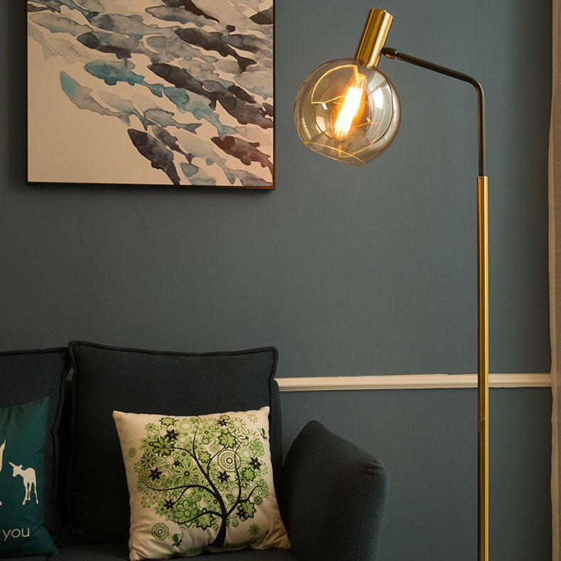 Nordic Gold Floor Lamp